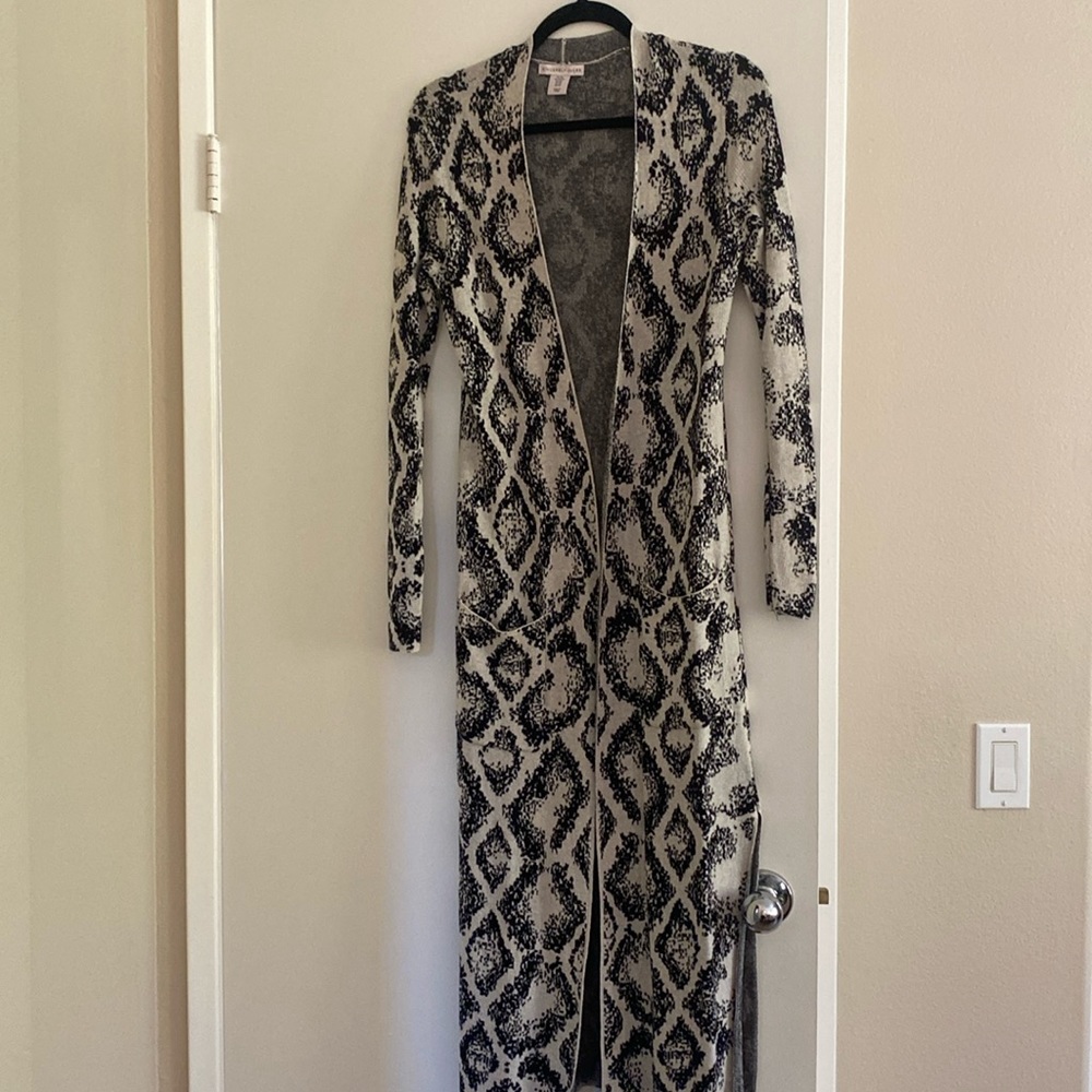 Sincerely Jules Printed Duster Sweater